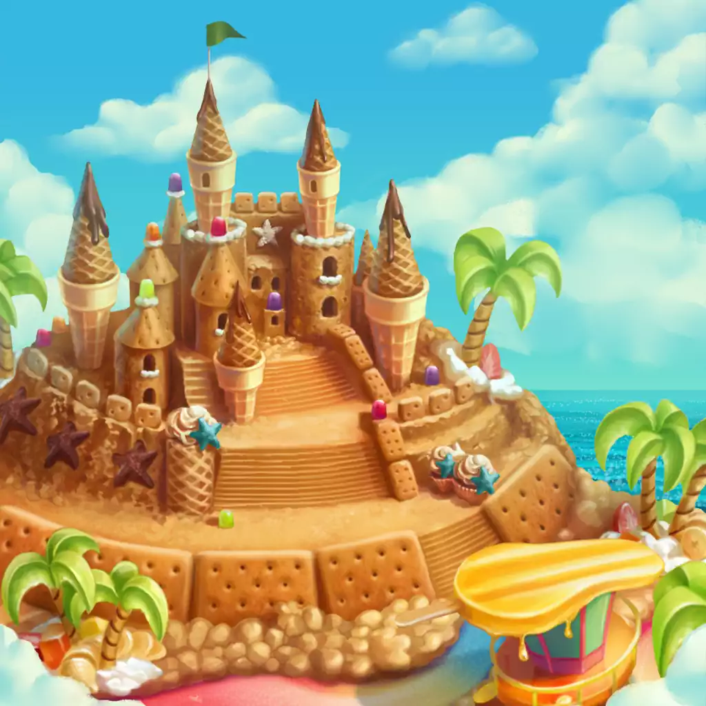 1024x1024 Sandy Candy Shores Cookie Jam Wiki Fandom Powered