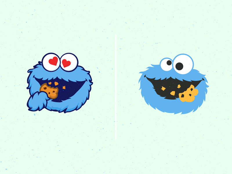 Cookie Monster Icon at Vectorified.com | Collection of Cookie Monster ...