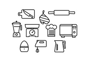 286x200 Cooking Icons Free Vector Art