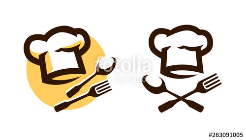 500x285 Restaurant Logo Or Symbol Menu, Cooking Icon Vector Illustration