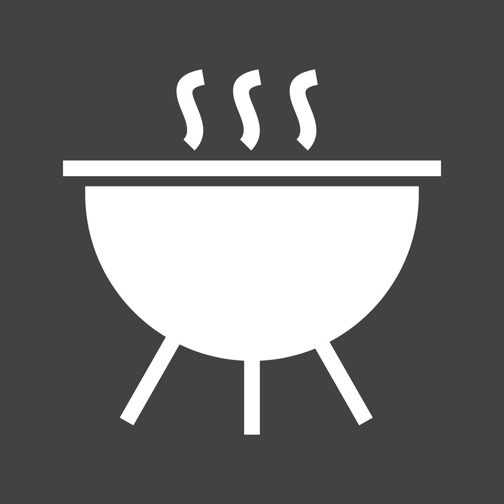 1024x1024 Cooking Pot Glyph Inverted Icon