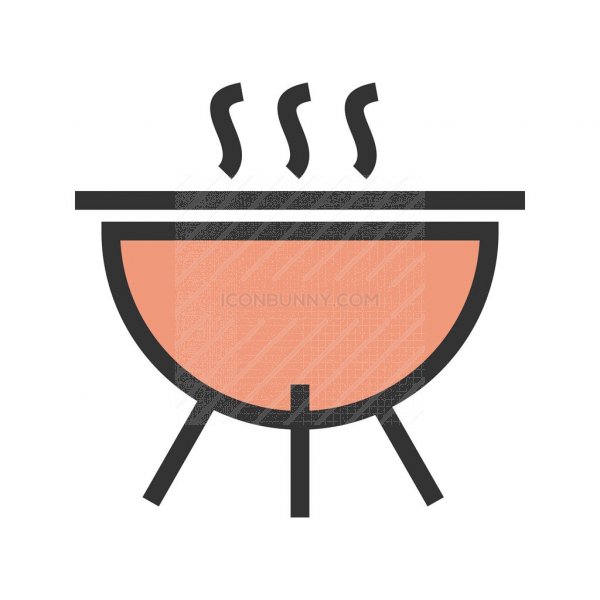 600x600 Cooking Pot Line Filled Icon