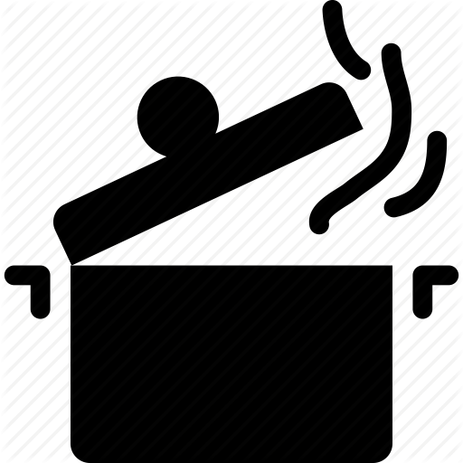 512x512 Boiling, Cooking, Cooking Pot, Hot Cooking Pot, Kitchen, Pot Icon