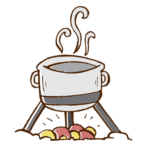 512x512 Camping Cooking Pot Icon