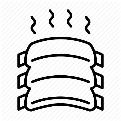 Bbq Ribs, Cookout, Grill, Party, Picnic Icon 512x512 Bbq Ribs, Cookout, Grill, Party, Picnic Icon