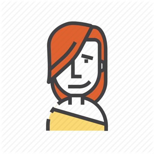 512x512 Avatar, Cool, Girl, User Icon