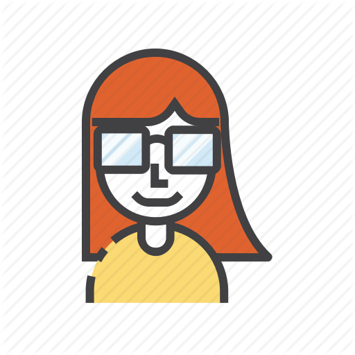 512x512 Avatar, Cool, User, Woman Icon
