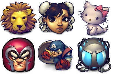 390x260 Avatar Icons