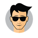 128x128 Male Avatar Cool Sunglasses Icon Free Male Avatars Iconset