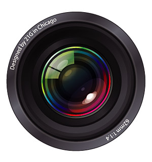 300x319 Cool Camera Icon