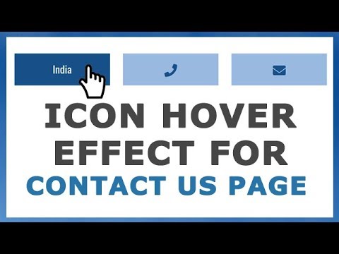 480x360 Cool Icon Hover Effect With Text For Contact Us Pages On Website