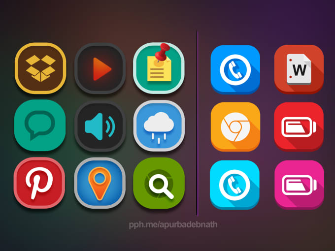 680x510 Create A Cool Flat App Icon With Long Shadow