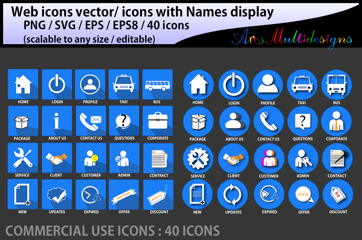 1160x772 Web Icons Vector Commercial Use Png Icons With Name