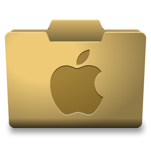 transparent pink mac folder icon