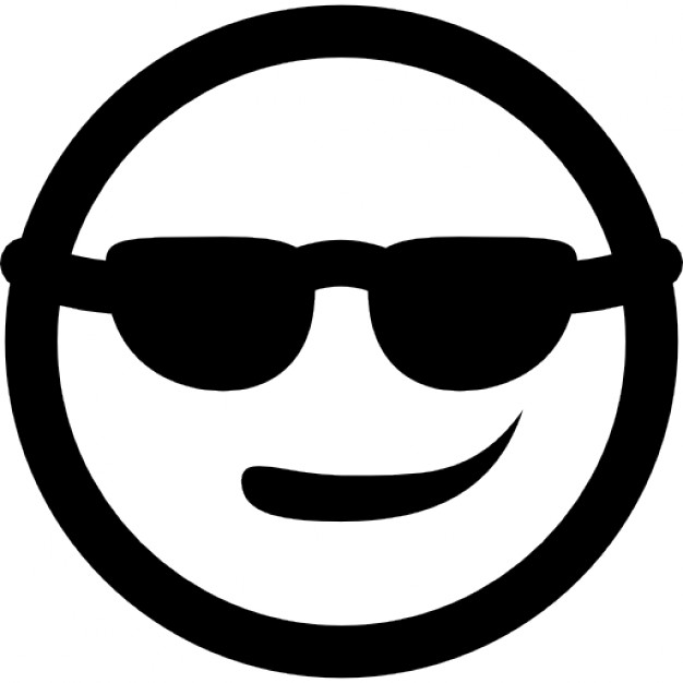 626x626 Cool Smiley With Sunglasses Icons Free Download