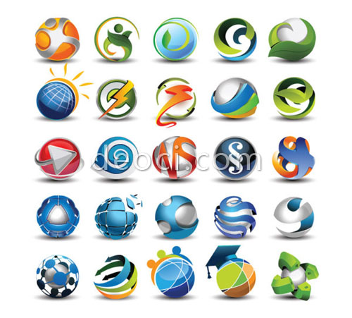 500x451 A Group Of Cool Texture Circular Icon Design Material Free