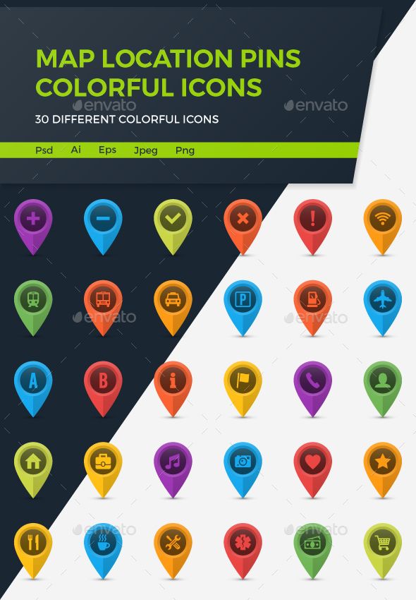 590x850 Web Icon Sets Location Pin, Icon Design, Map