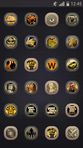 288x512 Gold Icons Pro Cool Icon Pack Apk