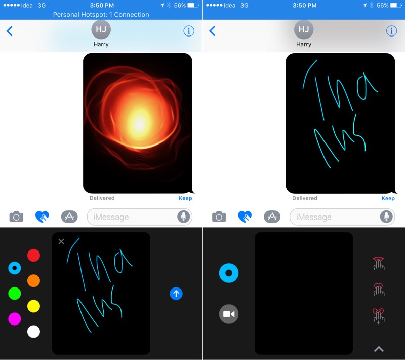 How To Use Digital Touch In Messages App In Ios 800x710 How To Use Digital Touch In Messages App In Ios