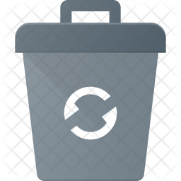 256x256 Recycle Bn Of Flat Style