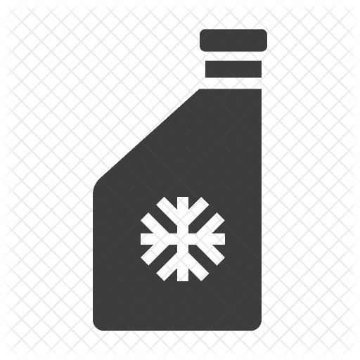 512x512 Coolant Icon Of Glyph Style