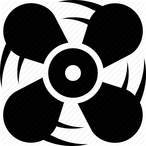 512x512 Air, Blow, Blowing, Circulate, Circulation, Cooling, Fan Icon