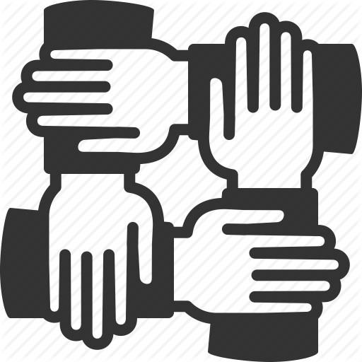 512x512 Cooperation, Hands, Team, Teamwork Icon