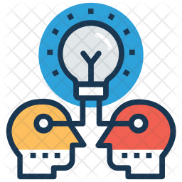 256x256 Cooperation Icon Of Colored Outline Style
