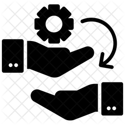 256x256 Cooperation Icon Of Glyph Style