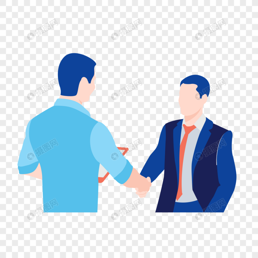 860x860 Business Cooperation Icon Free Vector Illustration Material Png