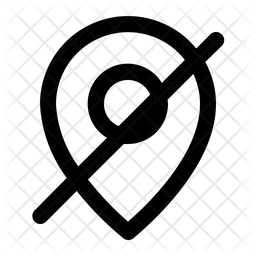 256x256 Coordinate Icon Of Line Style