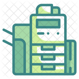 256x256 Copier Icon Of Dualtone Style