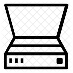 256x256 Copier Icon Of Line Style