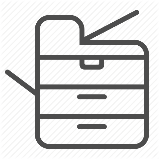 512x512 Copier, Copy Machine, Fax, Photocopier Icon