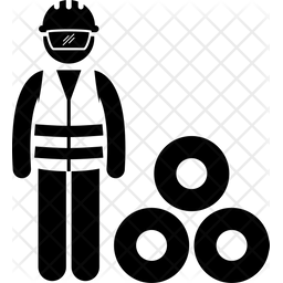 256x256 Copper Icon Of Glyph Style