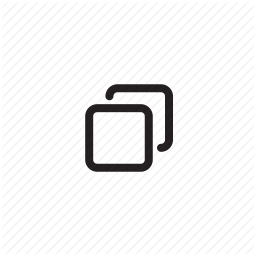 512x512 Computer, Copy, Outline, Paste Icon