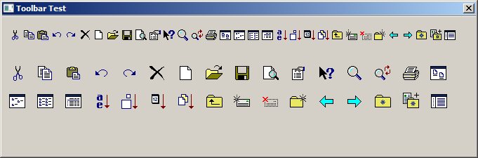681x225 Cut, Copy, Paste Icons With No Toolbar