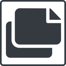 256x256 Copy Solid Friconix