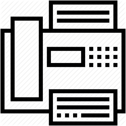 512x512 Copy Machine, Facsimile, Facsimile Machine, Fax Machine, Printer Icon