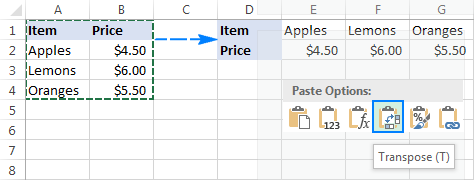474x180 Excel Paste Special Shortcuts To Copy Values, Comments, Column