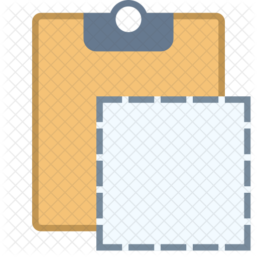 512x512 Copy To Clipboard Icon Of Colored Outline Style