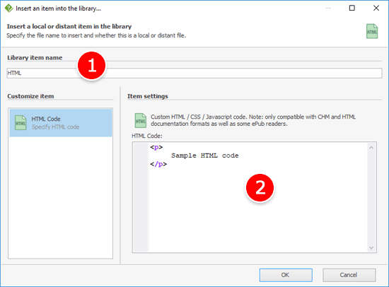 550x406 Html Code Library Item