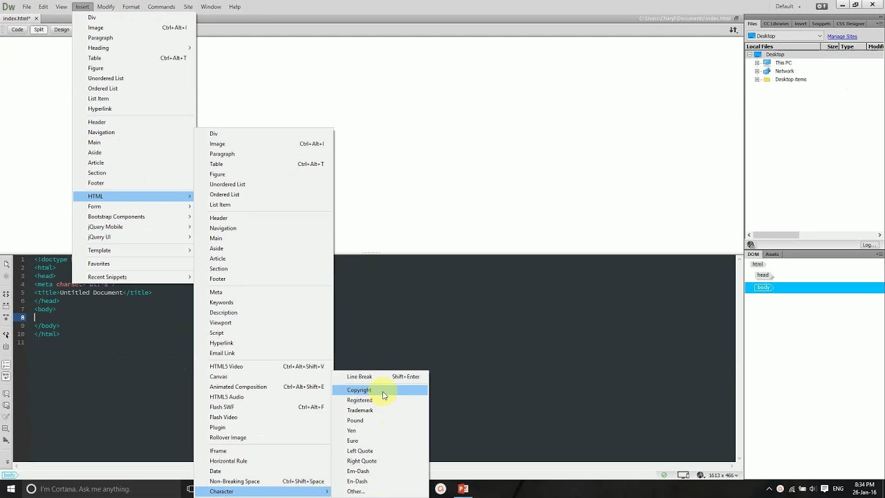 1280x720 Insert A Copyright Symbol