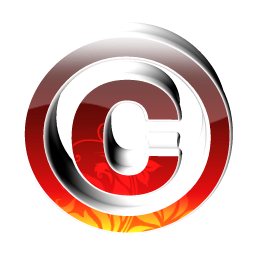 256x256 Copyright Icon Characters Iconset Dooffy