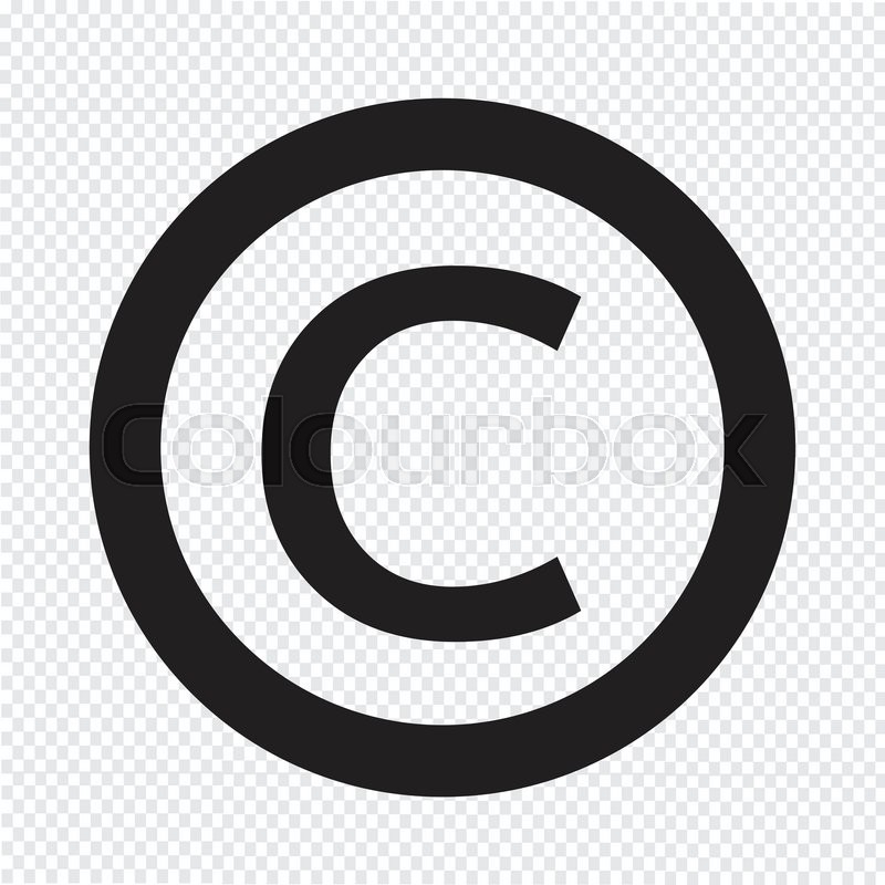 Copyright Symbol Icon Stock Vector Colourbox 800x800 Copyright Symbol Icon Stock Vector Colourbox