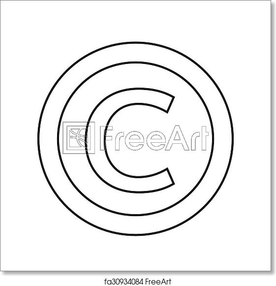 Free Art Print Of Copyright Symbol Icon Freeart 561x581 Free Art Print Of Copyright Symbol Icon Freeart