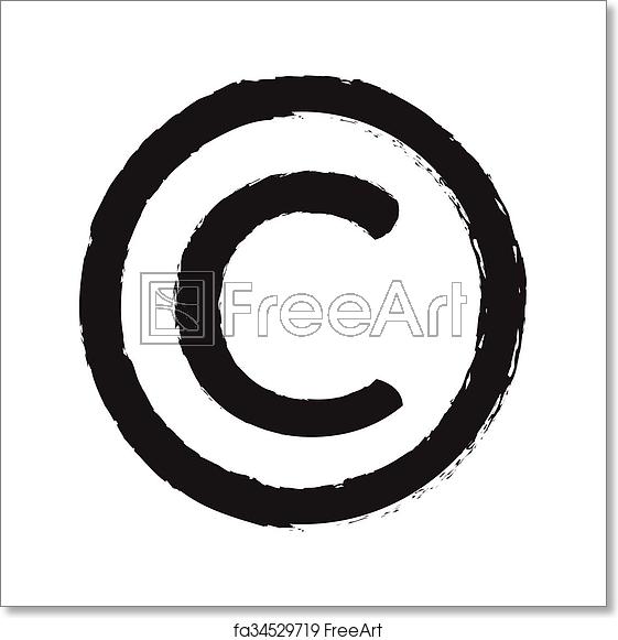 Free Art Print Of Copyright Symbol Icon Illustration Design 561x581 Free Art Print Of Copyright Symbol Icon Illustration Design