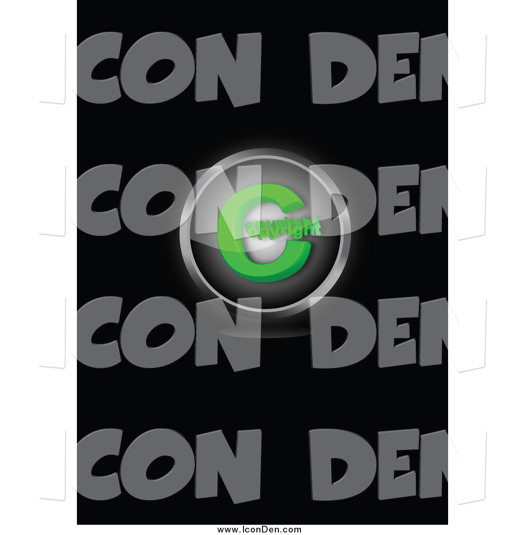 Clip Art Of A Green Copyright Symbol Icon On Black 1024x1044 Clip Art Of A Green Copyright Symbol Icon On Black