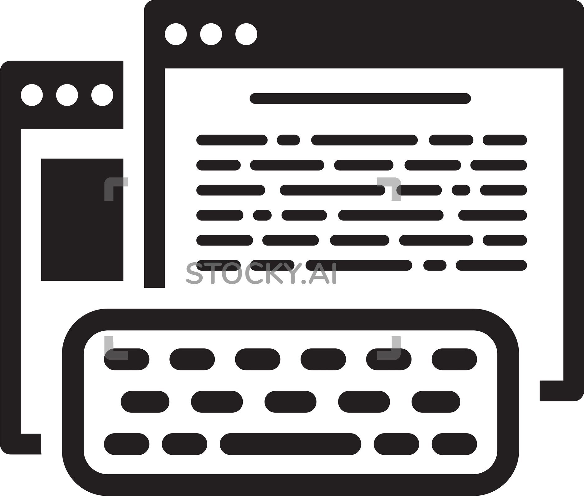 1879x1596 Image Of Copywriting Icon Flat Design