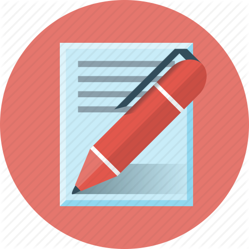 512x512 Blog, Copywriting, Paper, Pen, Write, Writing Icon